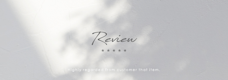 高評価レビュー特集