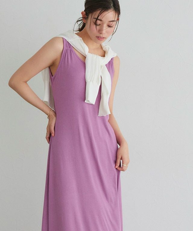 167cm / ライラックパープル / ロング丈 / M