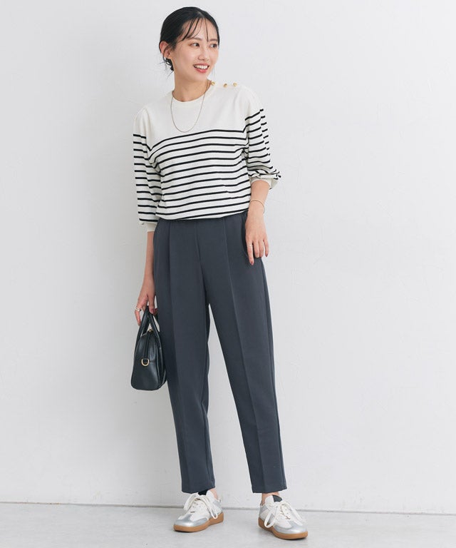 高見えすっきりテーパードパンツ 【12サイズ展開】 ◇送料無料