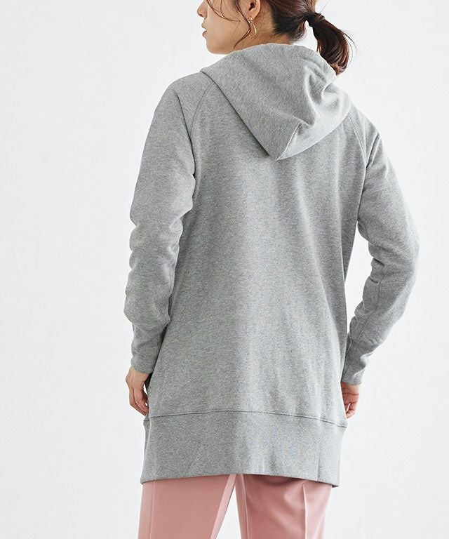 スウェット素材Wジップロング丈パーカー【スピード配送】 | 【公式