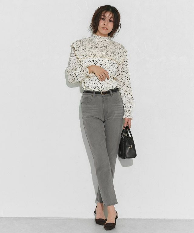 167cm / ウォッシュ / グレー / M