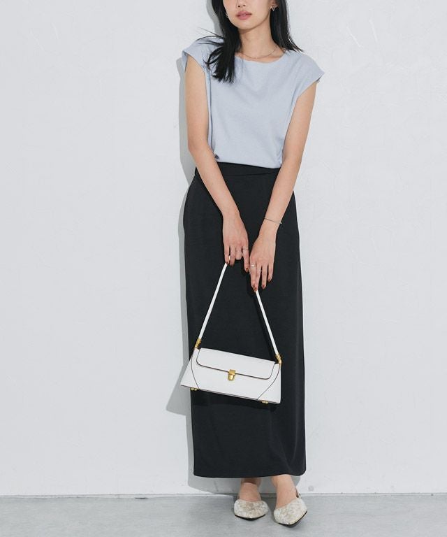 162cm / アイスブルー / クルーネック / M