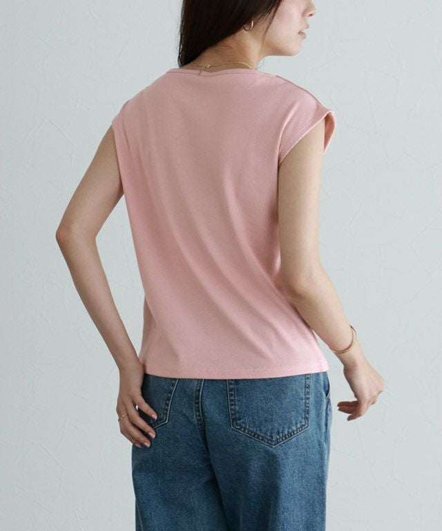 167cm / ライトピンク / クルーネック / M