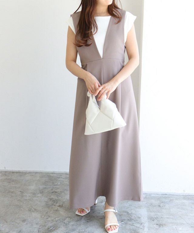 157cm / オフホワイト / クルーネック / M