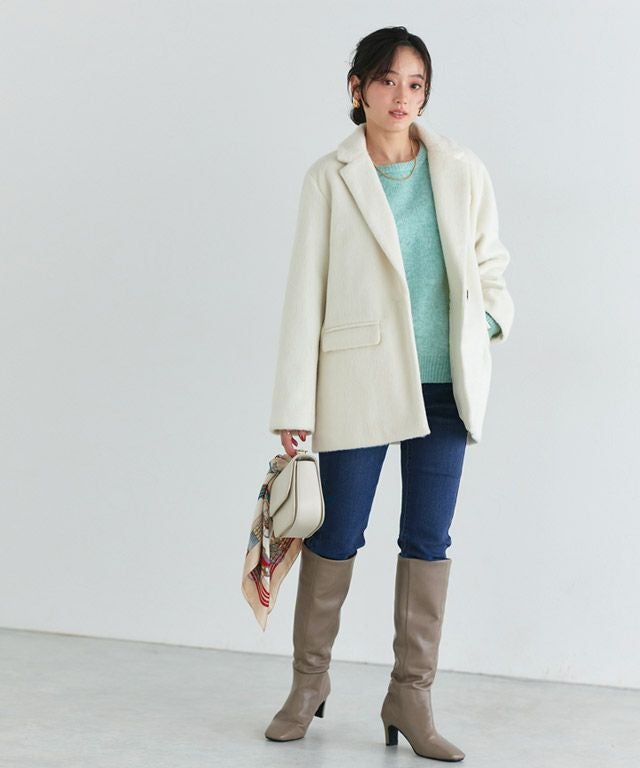 160cm / ウォッシュ / アッシュブルー / M