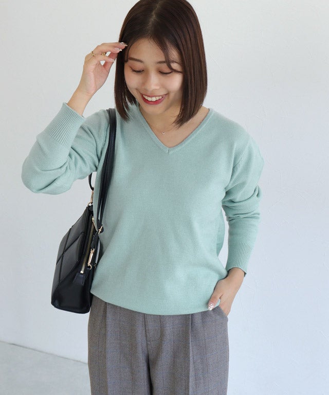 157cm / ブラック / ボートネック / M