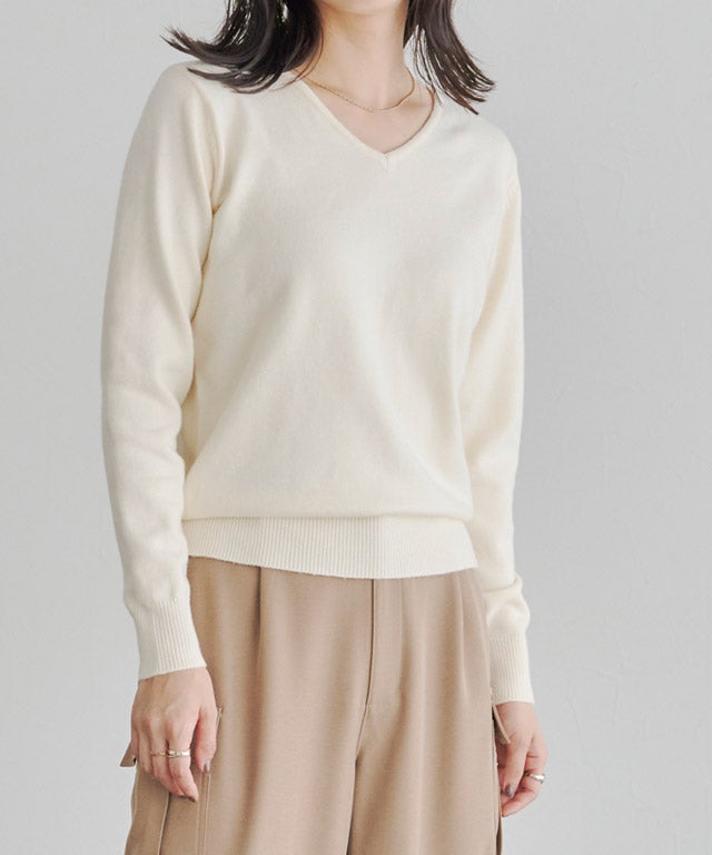 163cm / 杢チャコール / ボートネック / M