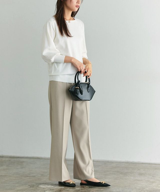 166cm / オフホワイト / スクエアネック / M