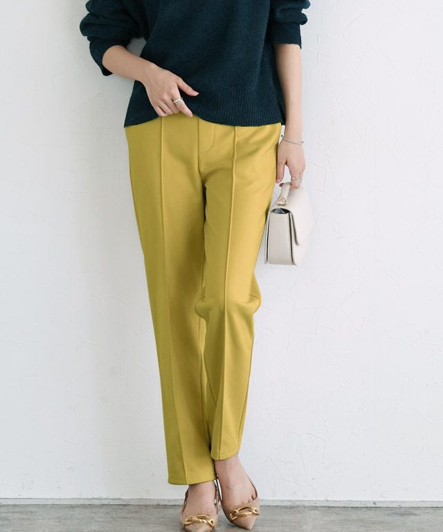 カット起毛ピンタックテーパードパンツ ◇送料無料 | 【公式】Pierrot