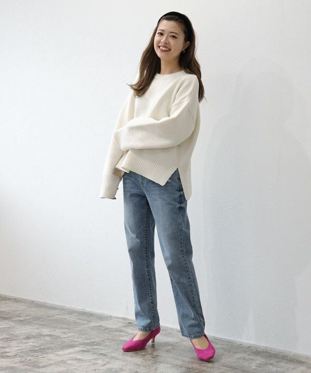 選べる2type ハイウエストストレートデニム | 【公式】Pierrot（ピエロ