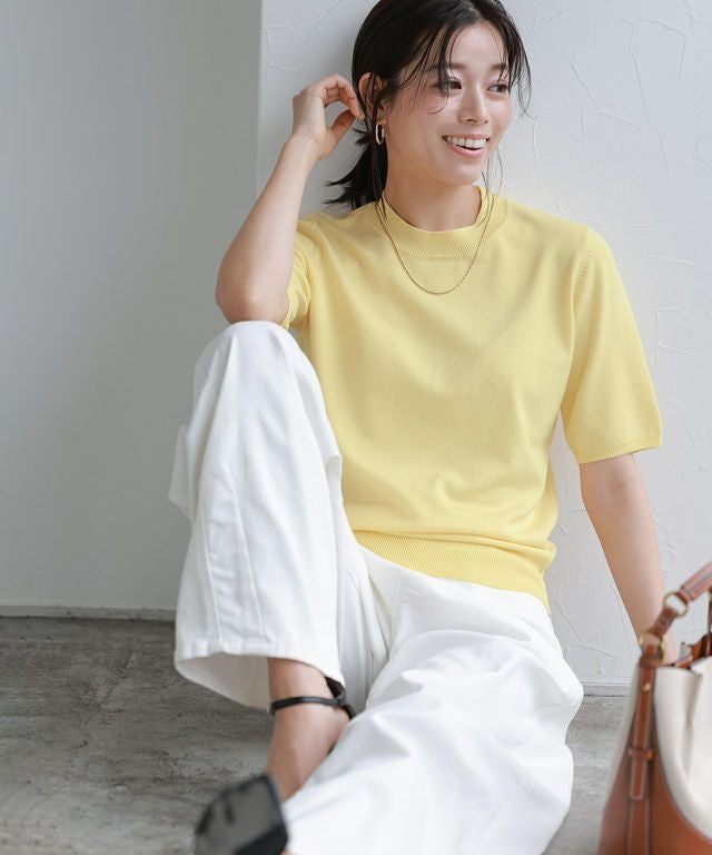 ウル 19SS 半袖 ニットポロ サイズ2 日本製 シルク混 オーバーサイズ 81694982b_290_d_500.jpg