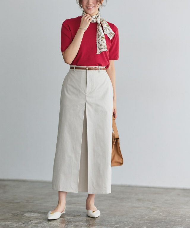 超得福袋対象]シルクタッチウォッシャブル半袖ニット 【Pierrot