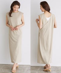 インナーセットペアスキンバックラップワンピース