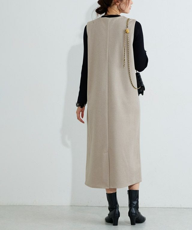 166cm / 杢グレージュ / M