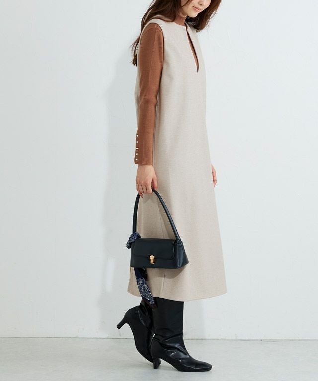 166cm / 杢ライトベージュ / M