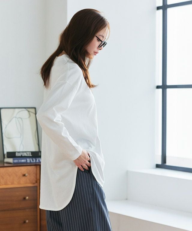 コットンロングスリーブTシャツ 【Pierrot】【スピード配送】 | 【公式