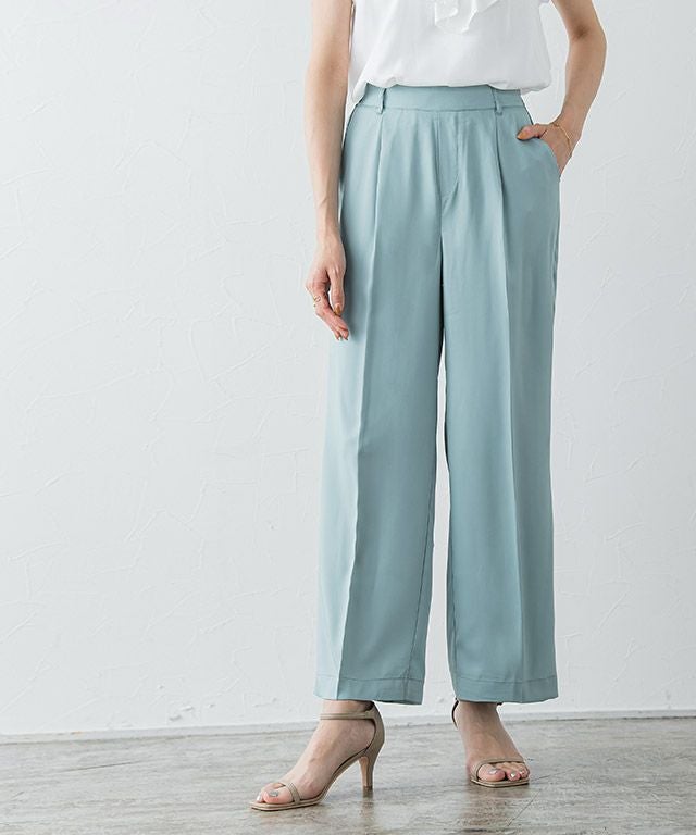 アウトレットSALE！】リラックスタックパンツ【スピード配送