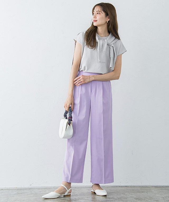 アウトレットSALE！】リラックスタックパンツ【スピード配送