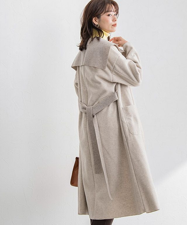 ダブルフェイスセーラーカラーコート【スピード配送】 | 【公式