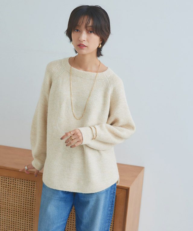 166cm / 杢ライトベージュ / M