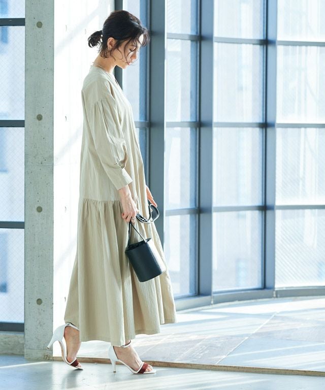 RASW]ギャザー切り替えワンピース ◇送料無料 | 【公式】Pierrot
