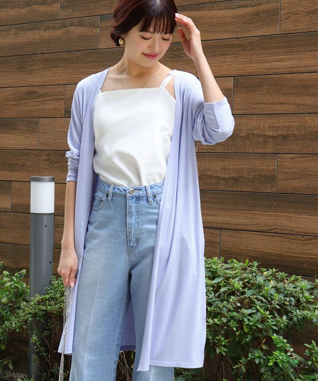 接触冷感トッパーカーディガン 【Pierrot】【スピード配送】 | 【公式