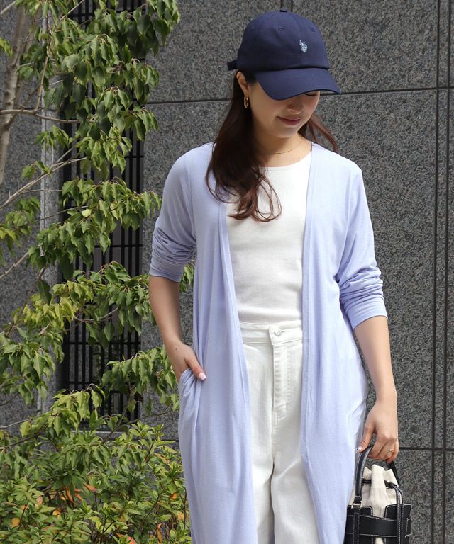 2020 Col Pierrot ロングカーディガン 接触冷感トッパーカーディガン 【Pierrot】【スピード配送】 | 【公式