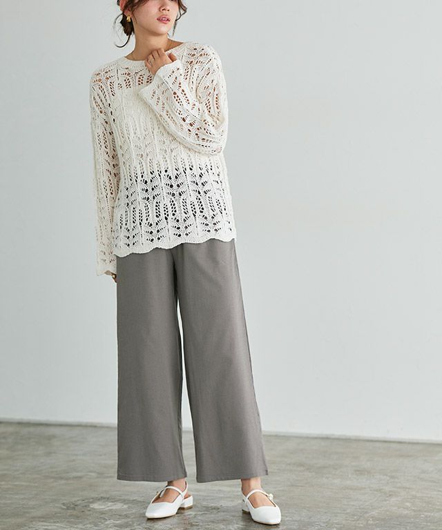 166cm / チャコールグレー / M