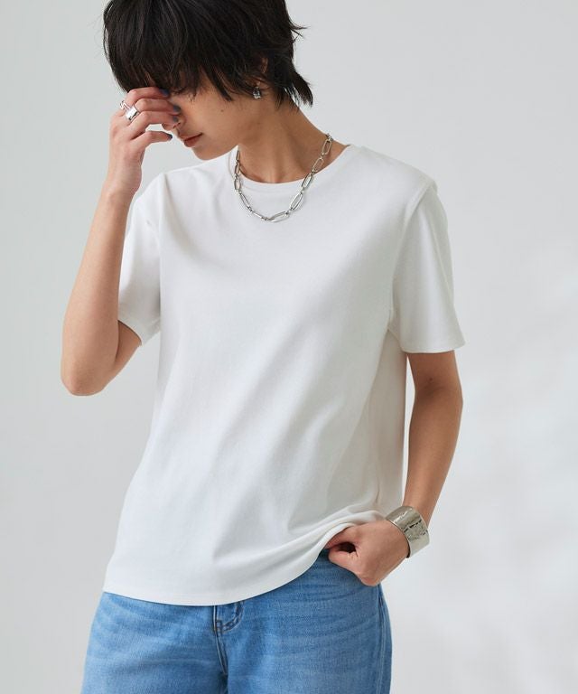 ✴︎専用✴︎RASW コーマコットンベーシックTシャツ✴︎M RASW] コーマコットンベーシックTシャツ 【Pierrot】 【スピード配送