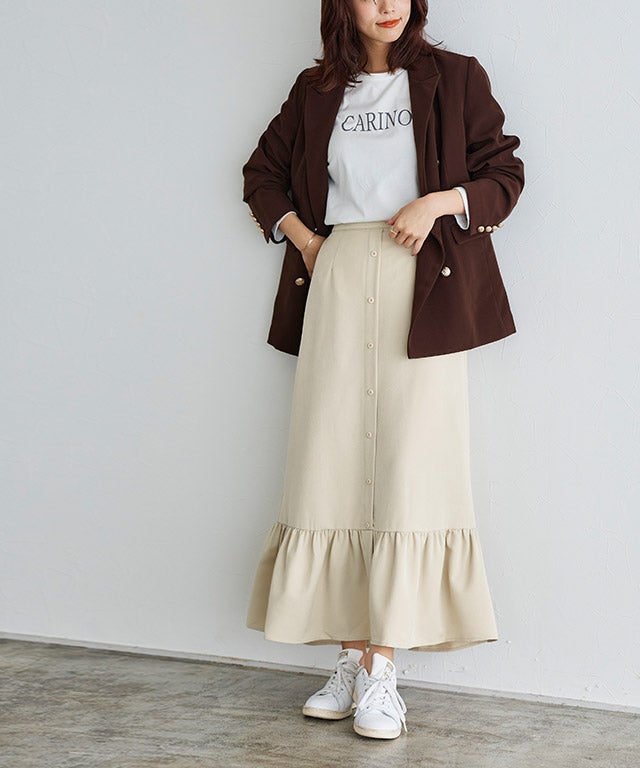 167cm / グレージュ / M
