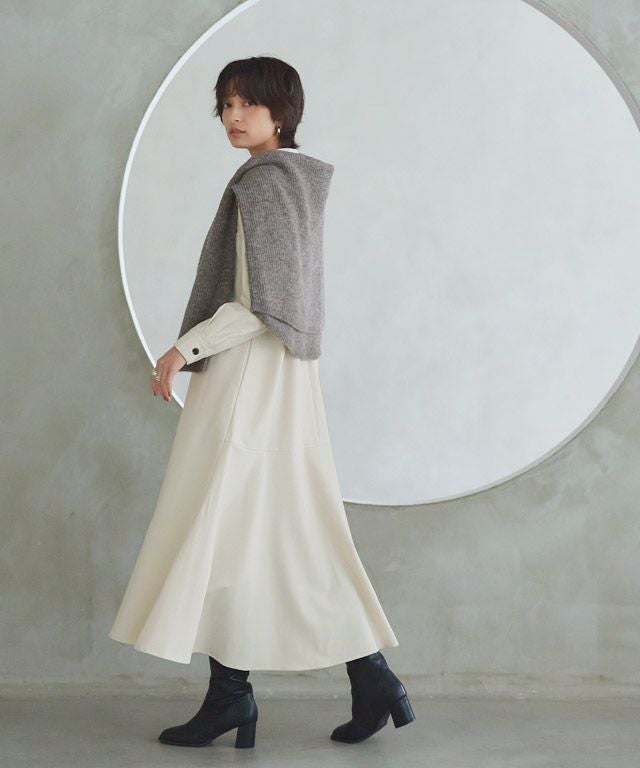 166cm / アイボリー / M