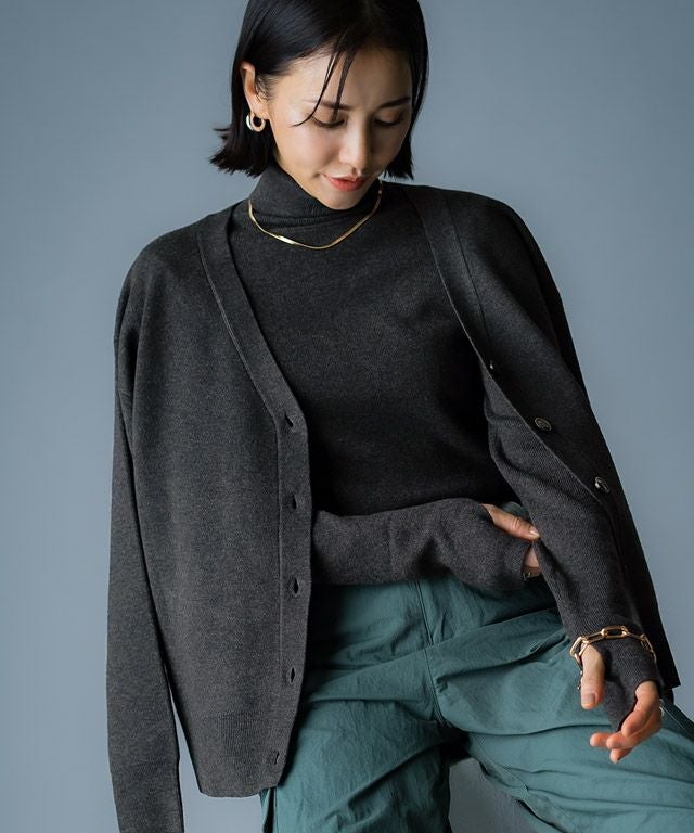 ピヨピヨ様 C6968 JADEタートルニット RASW]ウール混指穴タートルニット【スピード配送】 | 【公式】Pierrot