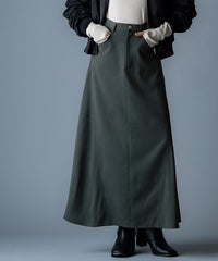 [RASW] 切り替えフレアロングスカート