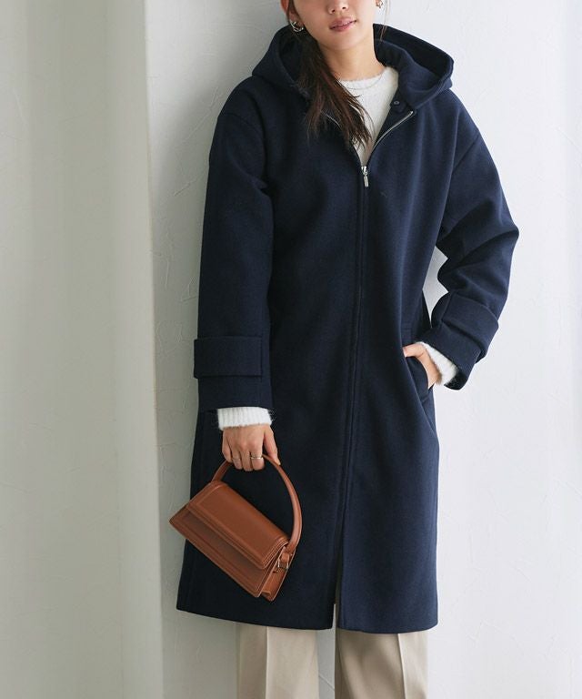 メルトンフード付きコート【スピード配送】 | 【公式】Pierrot（ピエロ