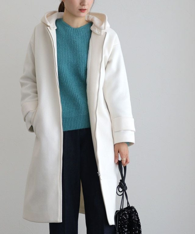 メルトンフード付きコート【スピード配送】 | 【公式】Pierrot（ピエロ