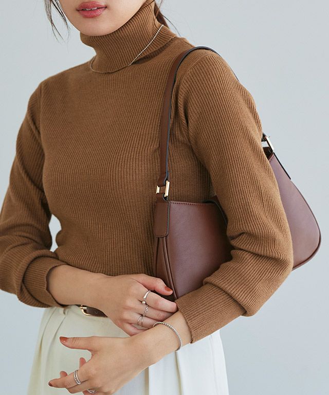 リブタートルネックニット【スピード配送】 | 【公式】Pierrot（ピエロ