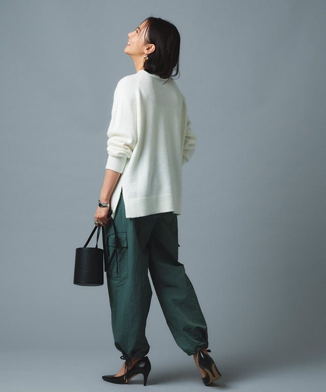 アウトレットSALE！】[RASW]モヘア混Vネックニット【スピード配送