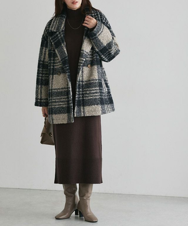 167cm / ダークブラウン / M