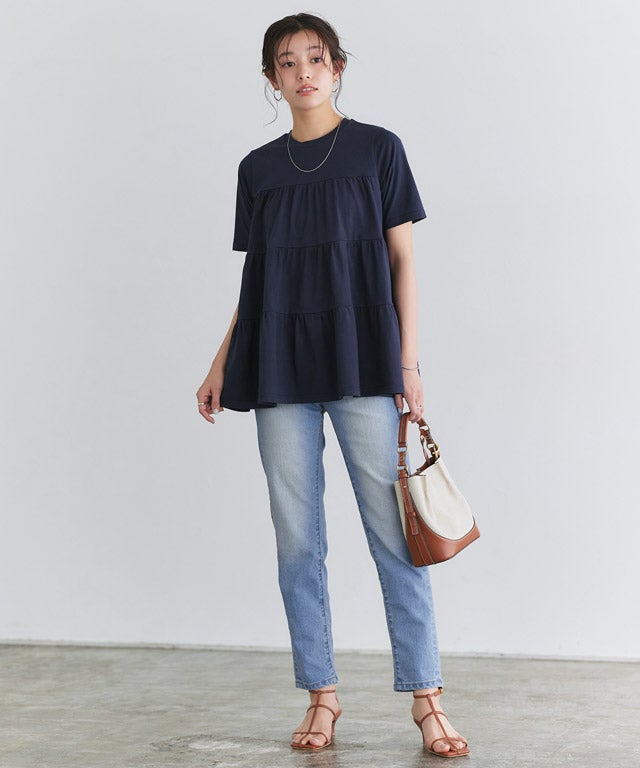 167cm / サックス / M
