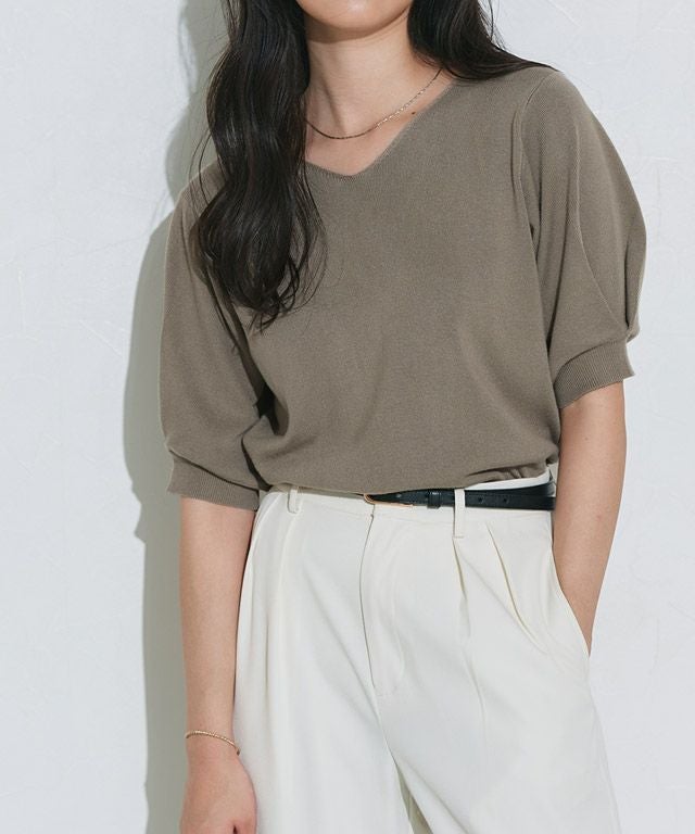 2wayパフハーフスリーブニット 【Pierrot】 | 【公式】Pierrot（ピエロ