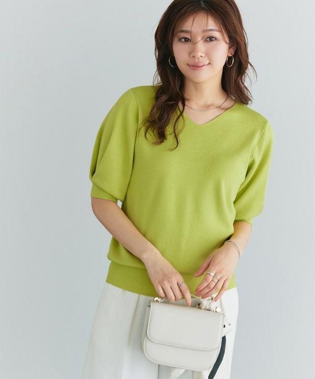 2wayパフハーフスリーブニット 【Pierrot】 | 【公式】Pierrot（ピエロ