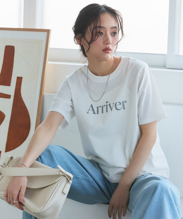 【スタイリングしやすい♡】シンプルロゴTシャツ 接触冷感・イージーケア】選べるロゴTシャツ 【Pierrot】【スピード