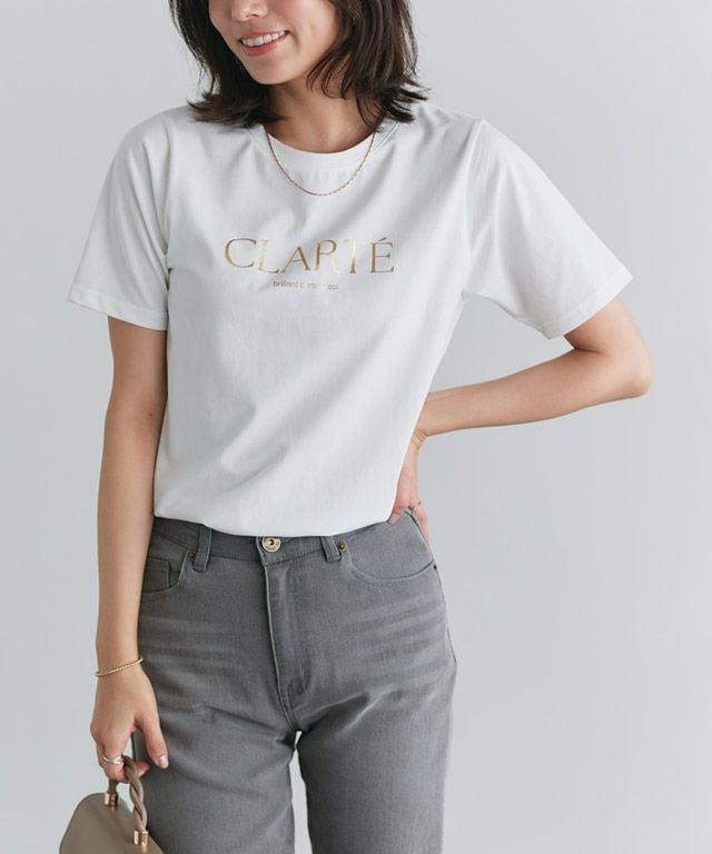 167cm / A / オフホワイト×ゴールド箔 / M