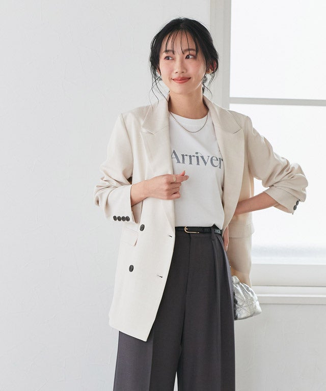 162cm / A / オフホワイト×グレーグリッター / M