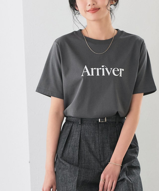 162cm / A / チャコール×オフホワイト / M