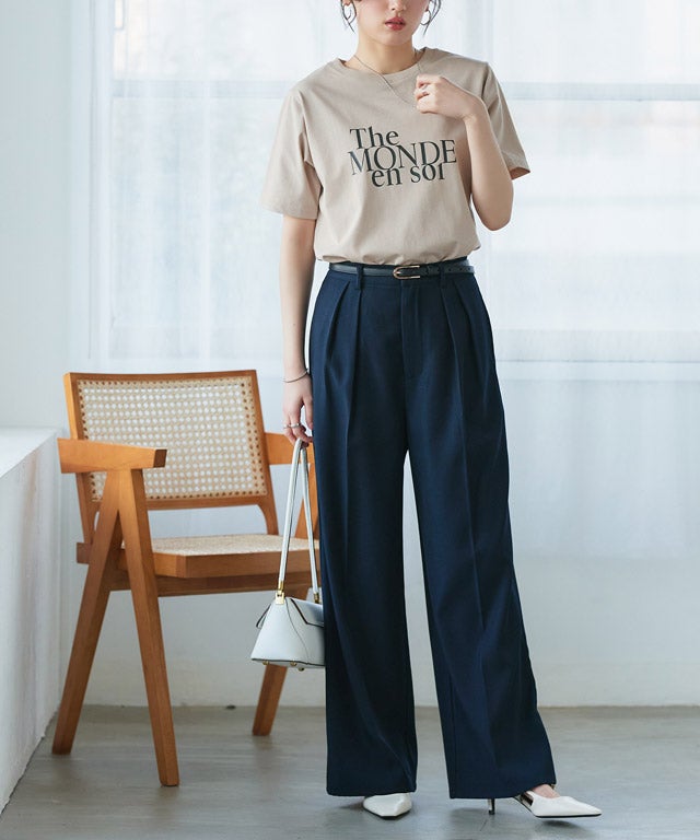 接触冷感・イージーケア】選べるロゴTシャツ 【Pierrot】【スピード