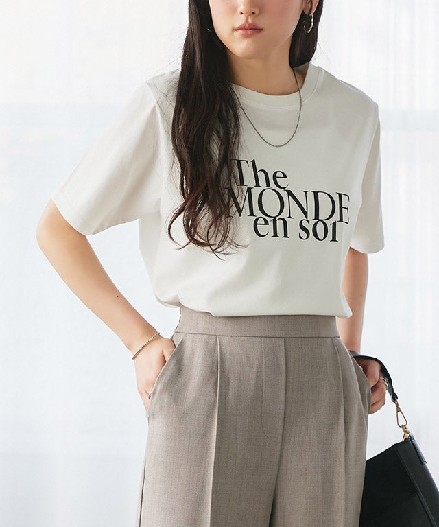 イージーケア 選べるロゴTシャツ 【Pierrot】【スピード配送