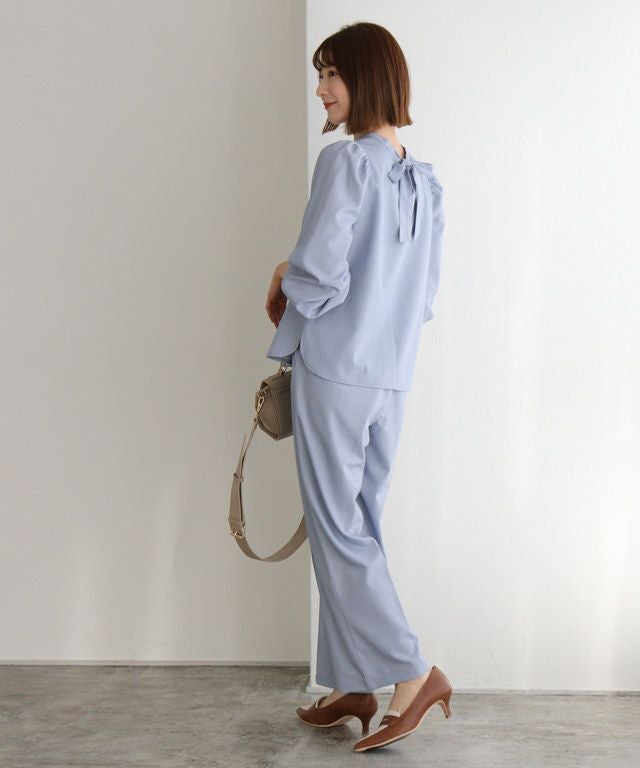 163cm / 杢ブルー / M