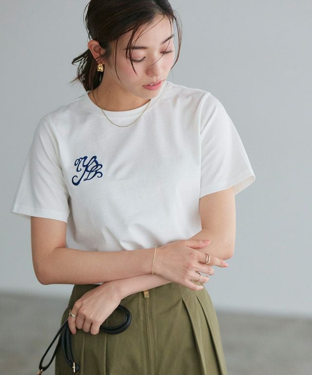 シルケット刺繍Tシャツ 【Pierrot】【スピード配送】 | 【公式