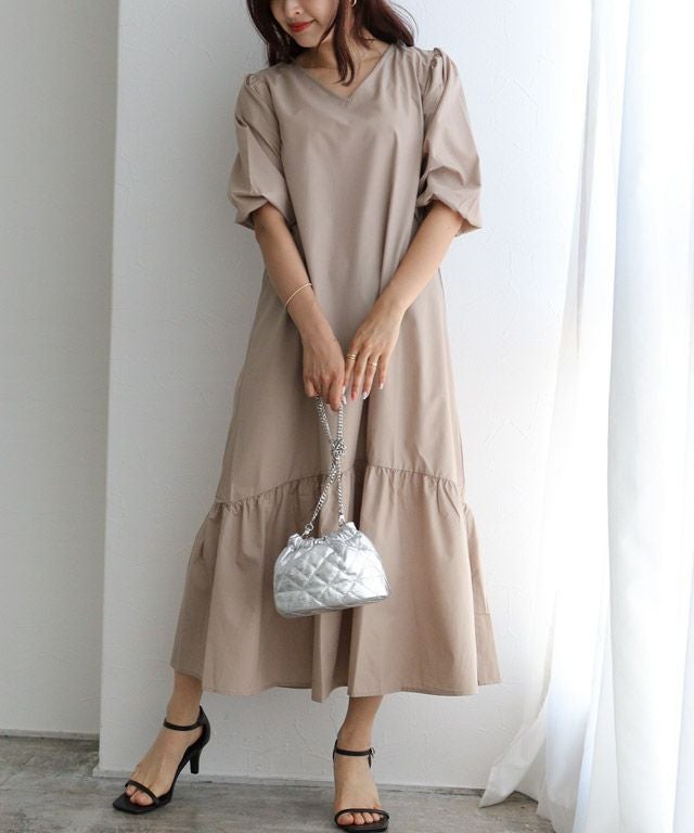 2wayパフスリーブワンピース【スピード配送】 | 【公式】Pierrot